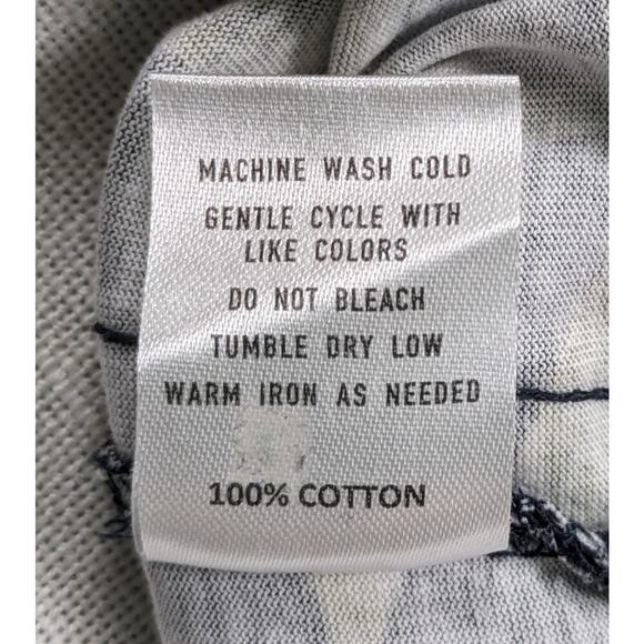 Sovereign Code Men's Tropical Print T Shirt with Stripe Trim Size L - Picture 6 of 7